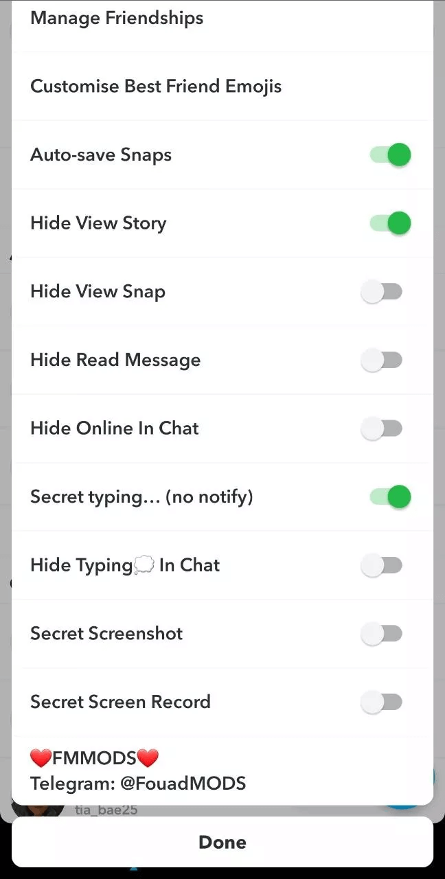 تحميل برنامج Snapchat MOD نسخة معدلة للاندرويد [آخر اصدار] 1