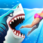 تحميل لعبة Hungry Shark World مهكرة [آخر اصدار]